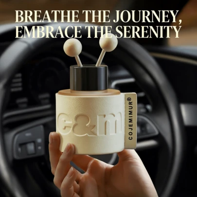 Difusor de fragancia de automóvil de alta gama, fragancia de automóvil de larga duración, decoración de interior de automóvil, difusor de aromaterapia, adecuado para automóvil, hogar, oficina