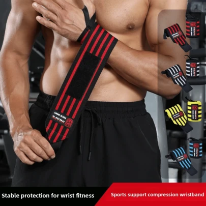 2 piezas Muñequeras, Adecuadas para levantamiento de pesas, entrenamiento con barra y accesorios de entrenamiento de fuerza en el gimnasio, Soporte para muñecas, Mejora la fuerza de agarre durante los entrenamientos, Protege las muñecas. Regalo para entusiastas del fitness, Regalo del Día de San Valentín