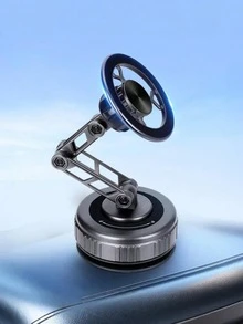 360°可调节折叠磁吸手机支架 - 强力吸盘车载手机支架，适用于仪表盘和挡风玻璃，兼容及所有智能手机，磁吸式车载导航支架 - 折疊磁吸支架 - 查看 3