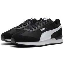 Giày thể thao cổ thấp PUMA Turin 3 đa năng, thoải mái, phù hợp cho cả nam và nữ, màu đen. - Đen và trắng - Xem 7