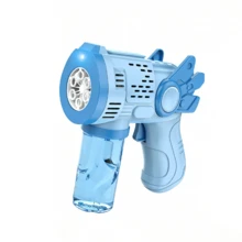 1 Pistola de Burbujas Automatica con Tema de Dinosaurio- Pistola de Juguete Manual de 40 Agujeros, Sin Solución de Burbujas ni Pilas Incluidas,Ideal para Bodas al Aire Librey y Regalos de Navidad, Color Dual Rosa/Verde - T1-52939 - Ver 9