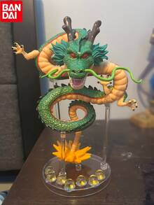 bandai 动漫手办 神龙 PVC 手办模型雕像 收藏礼品 | 完美的母亲节和父亲节礼物 – 生日、周年纪念日、毕业典礼、返校季、独立日、婚礼季和节日礼物，适合动漫迷、收藏家展示、动漫主题派对礼品和角色扮演道具，收藏玩具礼品 - 彩色 - 查看 13
