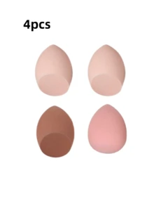 12pcs Large Random Color Makeup Sponge Eggs, Mixed Beauty Sponges For Liquid, Cream And Powder Perfect Application, Multicolor Makeup Sponges Suitable For All Skin Types, Latex-Free Dual-Use Powder Foundation - Multicolor - View 10