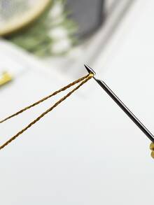 French Embroidery Crochet Hook Set, 3 Interchangeable Reverse Embroidery Hooks, Elegant Handmade Tools, Suitable For Sequin Bead Embroidery, 3D Floral Embroidery, Wall Decor And Handmade Gift Making - French Crochet - View 6