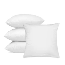 High Quality Fluffy Throw Pillow Inserts, Square Decorative Pillow Inserts, Soft Down Alternative Cushion For Bed Couch - White - View 12