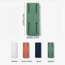 10pcs Baby Room Power Strip Holder, Self-Adhesive Wall Hook Outlet Organizer, Powerful Seamless Wall-Mounted Cable Organizer With Bracket - Multicolor - View 3