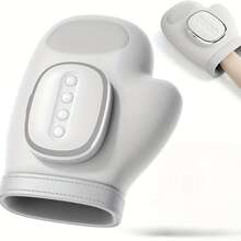 Intelligent Hand Massager With Pressure Massage And Heating Functions, 5 Pressure Levels And 3 Modes, Ergonomic Design Suitable For Palms And Fingers, Applicable For Various Scenarios, Ideal Gift For Holidays And Occasions! (Unisex) - White - View 13