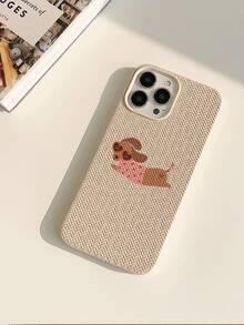 1pc New Fashion Leopard Print Dog Pattern Woven Texture Waterproof Shockproof Anti-Slip Soft Silicone Phone Case Protective Cover For IPhone17/IPhone17 Air/IPhone17pro/IPhone17pro Max/IPhone16/IPhone16 Plus/IPhone16pro/IPhone16pro Max/IPhone15/IPhone15 Plus/IPhone15pro/IPhone15pro Max/IPhone14/IPhone14 Plus/IPhone14pro/IPhone14pro Max/IPhone13/IPhone13pro/IPhone13pro Max/IPhone12/IPhone12pro/IPhone12pro Max/IPhone11/IPhone11pro/IPhone11pro Max - Multicolor - View 3
