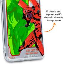 Funda Compatible con Tekno Eva 02 You Can (Not) Redo Protector Genesis Carcasa Anticaídas a Prueba De Golpes Evangelino TPU. - transparente - Ver 2