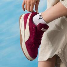 Giày thể thao cổ thấp PUMA Park Luna SD dành cho nữ, màu đỏ. - màu tím - Xem 3