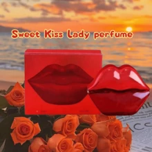 30ML Sweet Kiss 女士香水，持久玫瑰香調。Kiss Is Faith，每款香氛都包含永恆浪漫，讓香氣親吻每一次心跳 - 花卉印花 - 查看 7