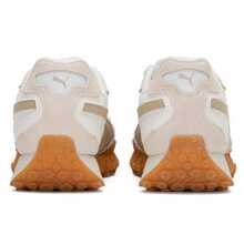 Giày thể thao PUMA Blacktop Rider, unisex, màu trắng và nâu. - trắng nâu - Xem 9