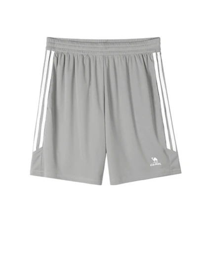 CAMEL CROWN Men's Outdoor Spring/Summer Knitted Casual Shorts, Comfortable And Elastic Sports Pants