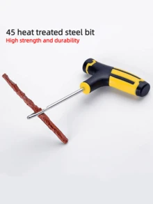 1件套快速轮胎修理工具套装，摩托车/电动自行车/汽车轮胎穿孔修理工具，以及快速无内胎轮胎修补工具 - 基礎套裝-B - 查看 3