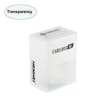 80+卡牌收纳盒，纯色，适用于桌游、集换式卡牌游戏、卡牌收藏整理盒，适用于万智牌/宝可梦/游戏王、宝可梦集换式卡牌游戏、集换式卡牌游戏、桌游等。 - 彩色 - 查看 25