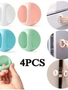 Multifunctional Toilet Seat Riser - Adds Style And Function To Doors, Cabinets, Fridges, No Drill Door Pull Handles, Drawer And Window Adhesive Push Pull Handles, Adhesive Cabinet Pulls, Sliding Doors, Wardrobe Handles - Multiple Styles - View 3