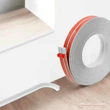 1pc 0.78" X 118.11" Flexible Corner Guard Strips - Adhesive Wall Ceiling Edge Protector, Durable Plastic Decorative Trim, Home Decor Use, Easy Install No Tools Needed, Suitable For Desk Corners, Furniture Edges, Wall Corners, Angled Corners - 2cmx3meters - View 9