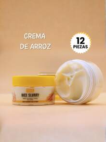 Crema facial de arroz, aclarante, hidratante y desvanece manchas 12 piezas de 120g - Collagen - Ver 3