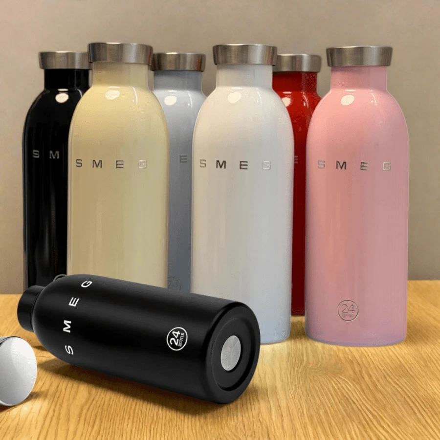 1个500毫升不锈钢保温水瓶，防漏，小口设计，24小时保温，是健身、旅行和日常使用的理想之选。 - 彩色 - 查看 1