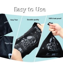 100% Plant-Based Dog Poop Bags, 13 In * 9 In, Dog Poop Bags, ASTM D6400 & EN 13432 Compliant, Dog Poop Bags Rolls, Poop Bags For Dogs , Dog Toilet Bag, Super Thick 100% Leakproof, Dog Waste Bag - View 10