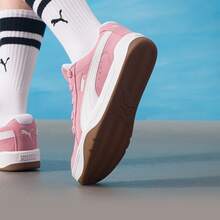 Giày thể thao cổ thấp PUMA Park Lifestyle thoải mái và đa năng, unisex, màu hồng và trắng. - Hồng - Xem 4