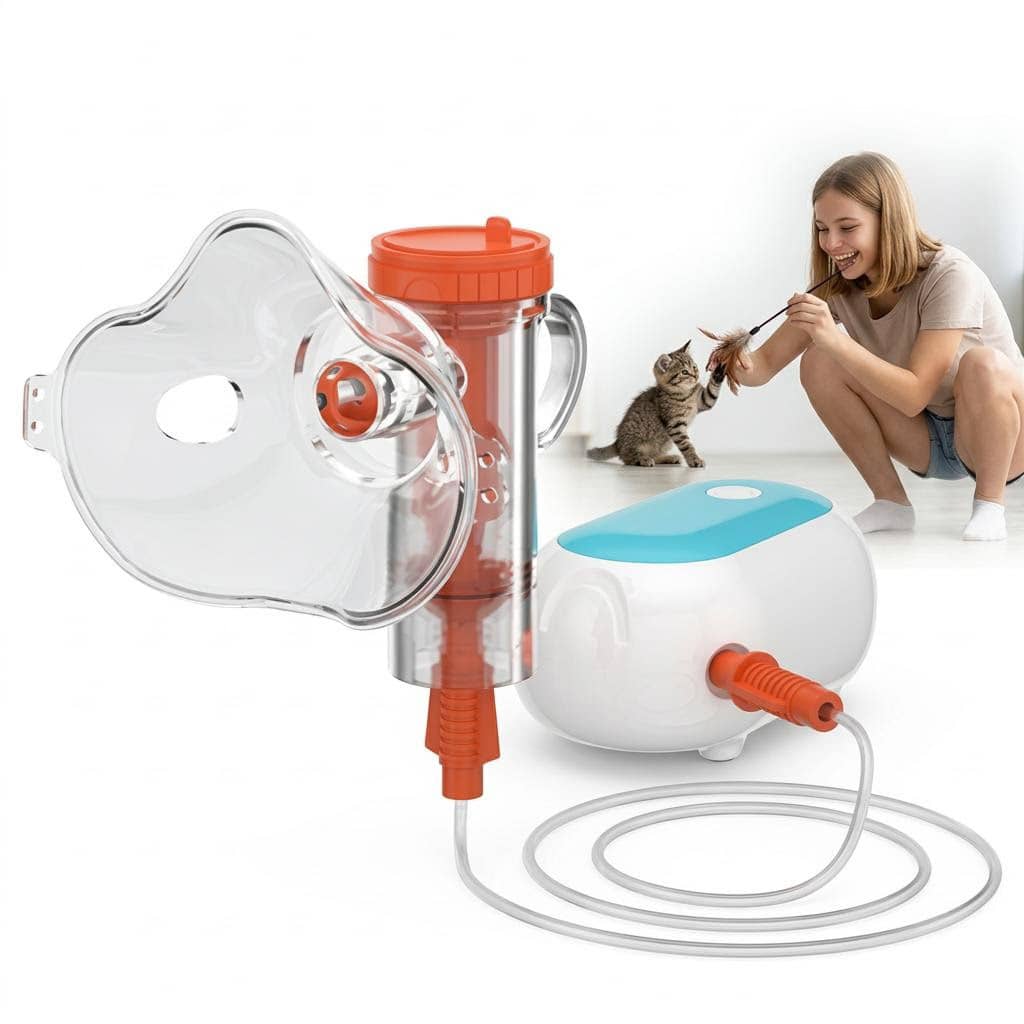 Portable Respiratory System Nebulizer- Handheld Soundwave Technology ...