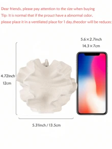 1个白色花卉图案简约北欧波西米亚风格陶瓷花瓶，适合现代农舍风格装饰，可用于客厅、厨房、壁炉架、卧室、餐桌、办公室等场所。 - C - 查看 10