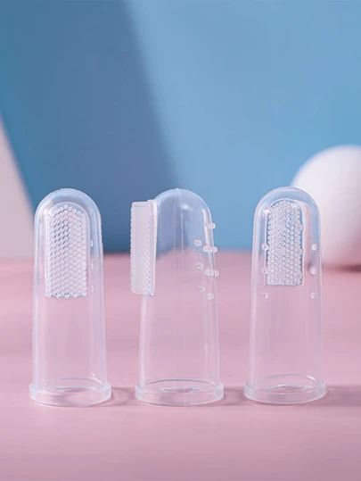 2/4/8pcs Pet Finger Toothbrush, Silicone Pet Toothbrush, Small Dog Cat Finger Brush Cleaning Set, Gentle Care, Pet Supplies, Dog Supplies, Cat Supplies, Dogs, Pets, Pet Products