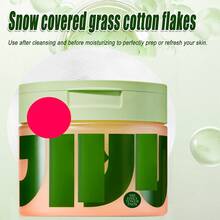 Korean Skin Care Toner Pads, 100 Count, With Snail Extract, CICA, Niacinamide And Peptides For Dark Spots And Wrinkles - màu xanh lá - Xem 2