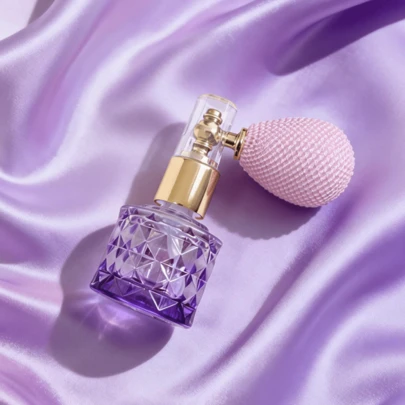 1pc Refillable Pink & Gold Glitter Powder Spray Bottle (DIY Refill Bottle), Pump Perfume Spray Bottle, Portable Travel Spray Bottle, 3 Bottle Designs, Compact & Lightweight, Convenient To Carry, Holiday Gift