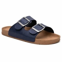 Unisex Casual  Sandal With Adjustable Buckle, Comfortable, Synthetic - Navy Blue - View 13