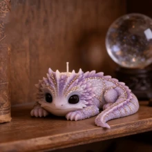 Resin Casting Mold, Silicone Mold With Gradient Gray-White Axolotl Shape, Presenting The Unique Texture Of Axolotl. This High-Temperature Resistant, Non-Stick, And Easy-To-Clean Mold Is Suitable For Making Candles, Aroma Stones, And Handmade Soaps. - Animal - View 11