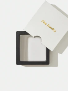 1件装时尚优质双层十字架锆石吊坠项链，送给男友/男士的礼物 - 銀色 - 查看 5