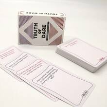 情侣桌面卡牌游戏，创意互动对话卡牌，21岁生日礼物，情人节和新年礼物 - 彩色 - 查看 11