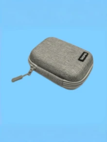 1个硬壳鼠标收纳包、笔记本电脑充电器保护套、耳机和线缆整理袋 - 彩色 - 查看 9