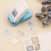 3pcs Rectangular/Square Stamp Perforator, With Serrated Edge Rectangular Manual Perforator Suitable For Paper Art, Scrapbooking, DIY Card Making, Handicraft Making - 3-piece Pack - View 7