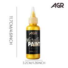 Cat Akrilik Metalik 60ml - Tersedia Berbagai Warna untuk Kanvas, Kerajinan Tangan, dan Proyek DIY - Sepotong Tunggal - View 6
