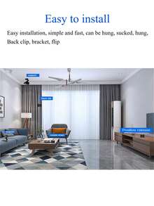 1pc Portable Micro Camera, Mini Camera, Small Rechargeable Battery Powered, 1080P HD Mini Camera Supports 128G TF Card Storage (TF Card Not Included), Night Vision Motion Activated Micro Digital Body Cam, Suitable For Home, Office, Car, Drone - Multicolor 1080P - View 5
