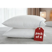High Quality Fluffy Throw Pillow Inserts, Square Decorative Pillow Inserts, Soft Down Alternative Cushion For Bed Couch - White - View 9