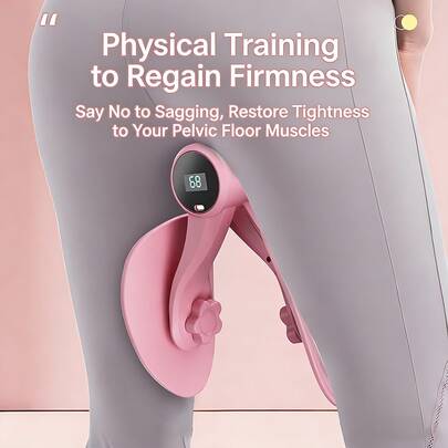 Beginner's Leg Beauty Tool, Suitable For Yoga, Pilates, Postpartum Recovery Fitness, Can Exercise Pelvic Floor Muscles And Kegel Exercises, Leg Clamp. Effectively Corrects Leg Laxity, Precisely Lifts Buttocks, Activates Pelvic Floor Muscles, Silent Training, Can Be Used At Home, Multi-Functional, Scientifically Designed To Avoid Compensation, A Blessing For Postpartum Mothers, Adjustable Resistance.