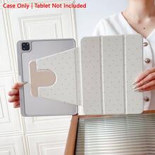 1个带笔槽的多角度磁吸支架保护套，支持自动休眠/唤醒功能，适用于iPad Pro/Air、三星Galaxy A9/S9/S7/S10+、小米Pad 5/6/7等平板电脑。 - 彩色 - 查看 10