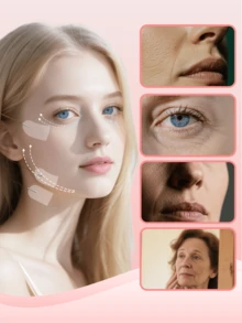 18pcs Invisible Lift And Tighten Transparent Tape With 4 Adjustable Elastic Bands, Instantly Tightens Neck, Jawline And Double Chin, Reusable, Fragrance-Free - Multicolor - View 4