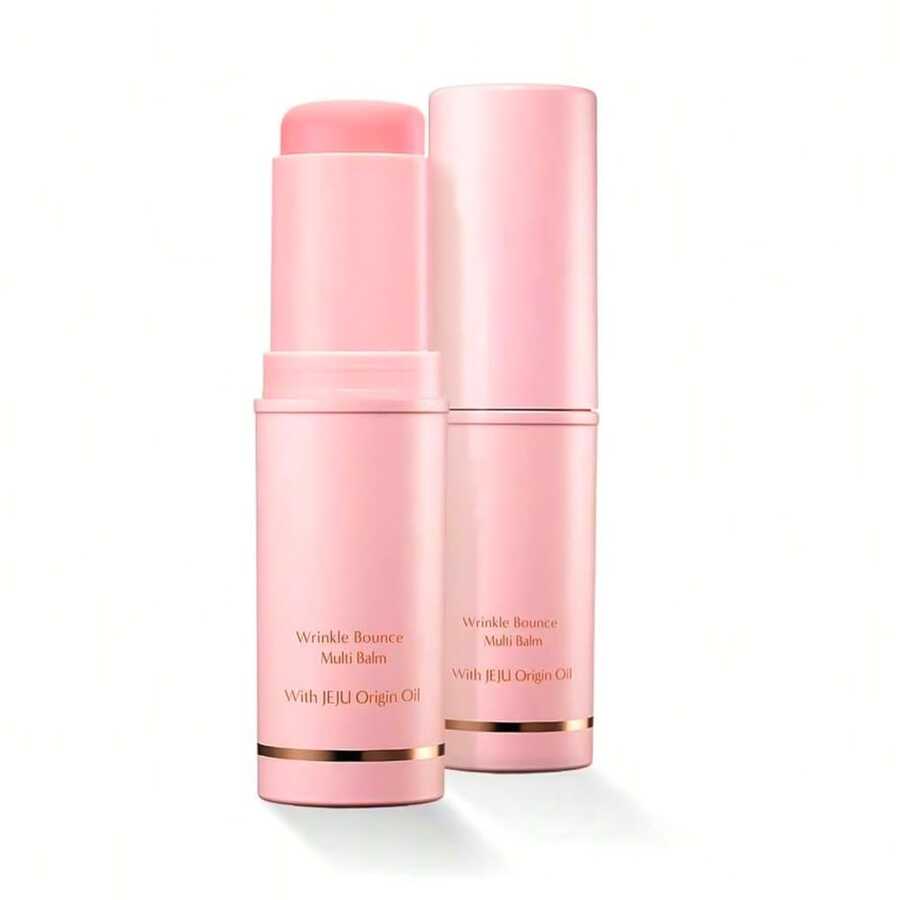 KAHI Wrinkle Bounce Multi Balm Stick | Collagen Wrinkle Stick | Korean Skin Care |All-In-One Hydrating Lip Balm Eye Cream Neck Cream Make Up Base & Face Mist Moisture Balm - Gel làm sáng vùng mắt - Xem 1