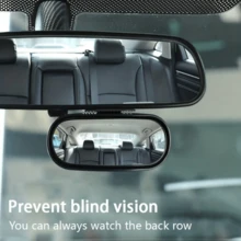 1PC/2pcs 360° Rotating Blind Spot Mirror, Universal 360° Rotatable Car Wide-Angle Blind Spot Mirror, Blind Spot Reduction, Easy Install Enhanced Visibility ,Safety,360° Wide Angle Blind Spot Mirrors ,HD Glass Clip-On Rearview & Side Mirror Extenders - Multicolor - View 8