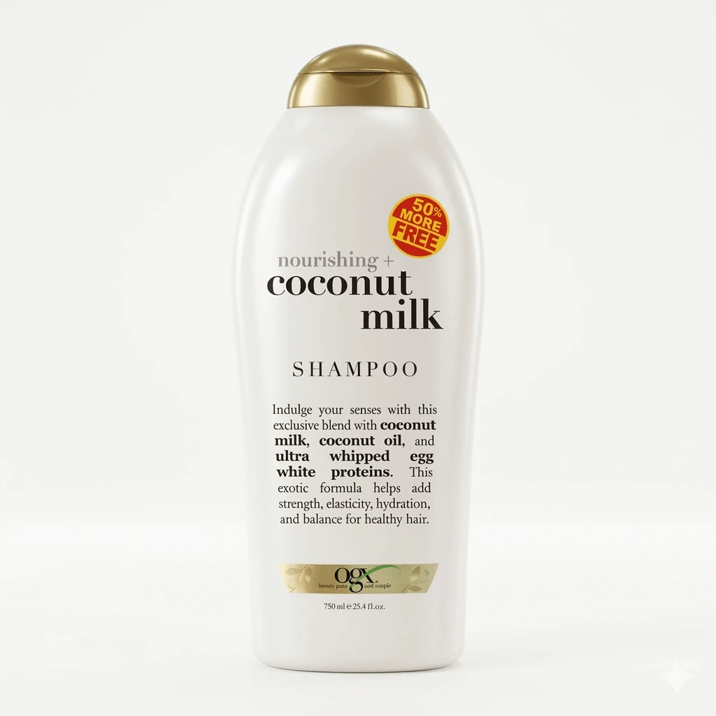Shampoo Coconut Milk 750 ml - Coconut - Ver 1