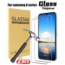 两片装，兼容三星 Galaxy A05、A05s、A06、A16、A12、A13 4G、A14、A15、A17、A22 5G、A23 5G、A25、A32 4G、A32 5G、A33 5G、A34、A35、A36、A50、A51、A52、A53 5G、A54、A54 5G、A55 5G、A56 等机型，钢化玻璃屏幕保护膜，防刮花，无气泡 - 無色 - 查看 21
