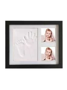 Baby Handprint & Footprint Clay Mold Kit, Newborn Infant Foot Hand Print Keepsake Memorable Gift With Frame, Includes Clay And Frame - Multicolor - View 13