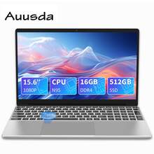 15.6" Silver Laptop, N-95 Processor, 16GB DDR4 512GB SSD, Fingerprint Recognition Unlock, Backlit Keyboard, Multiple-Ports , Preferred Gift, All-In-One Learning, Entertainment & Business - EU C Type Plug(220-240V) - View 12