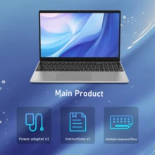 15.6" Silver Laptop, N-95 Processor, 16GB DDR4 512GB SSD, Fingerprint Recognition Unlock, Backlit Keyboard, Multiple-Ports , Preferred Gift, All-In-One Learning, Entertainment & Business - EU C Type Plug(220-240V) - View 11