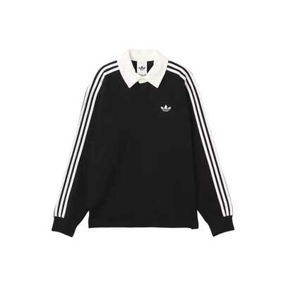 Adidas Nike Court Dri-FIT Brand Logo Solid Color Outdoor Casual Sports Polo Shirt, Men, Black
